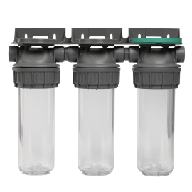 Ecosoft 9¾" - Triplex Filterhus - 3450003