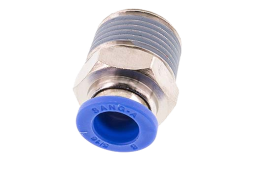 Straight push-in fitting 3/8" - 8mm