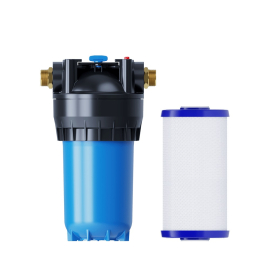 Slutfilter Gross 10" - Filterhus inkl. Aktiv Kul - 210122