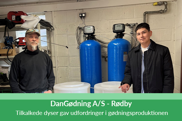 DanGødning løste problemet med tilkalkede dyser