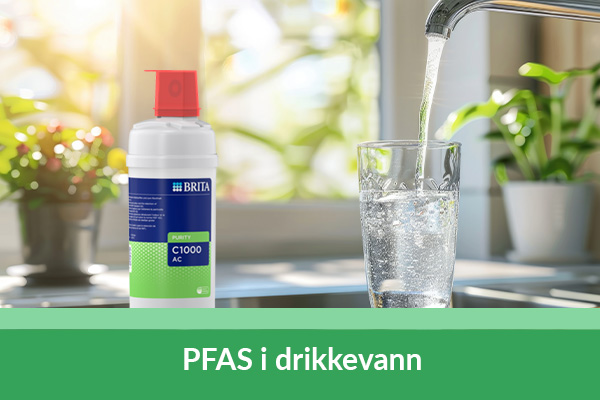 PFAS i drikkevann – hvordan redusere det
