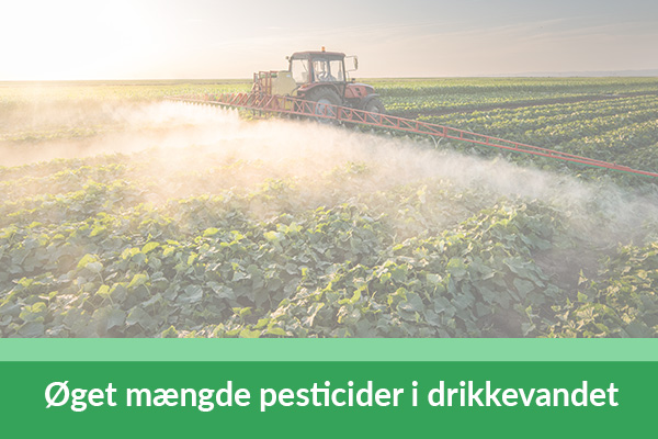 Stor stigning i mængden af pesticider i danske drikkevandsboringer
